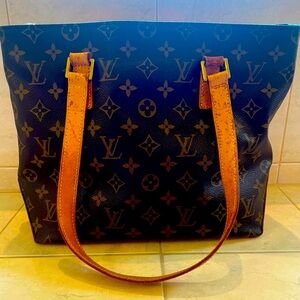 Louis Vuitton Monogram Cabas Mezzo tote